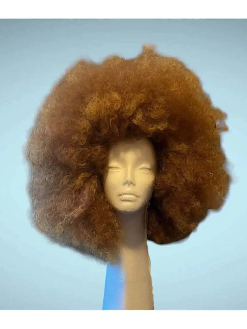 Honey Blonde Afro Wig